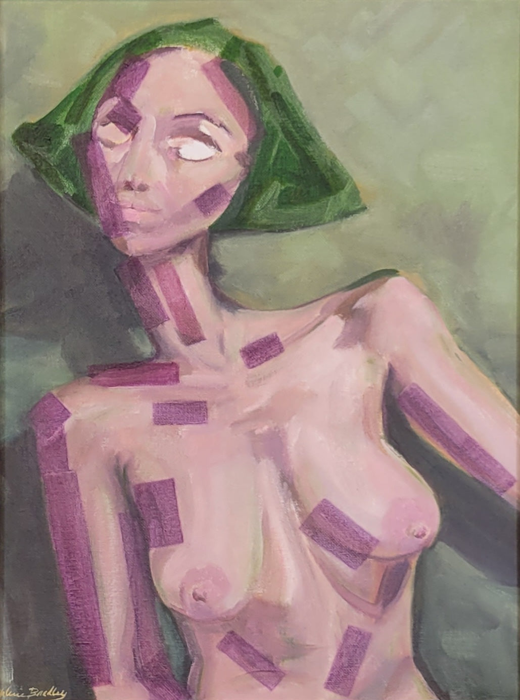 "Woman in Green"